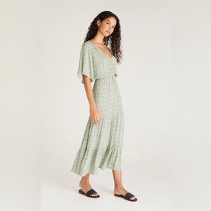 Midi Dress Medallion Pattern